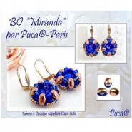 Free pattern Par Puca® Beads - Earrings Miranda